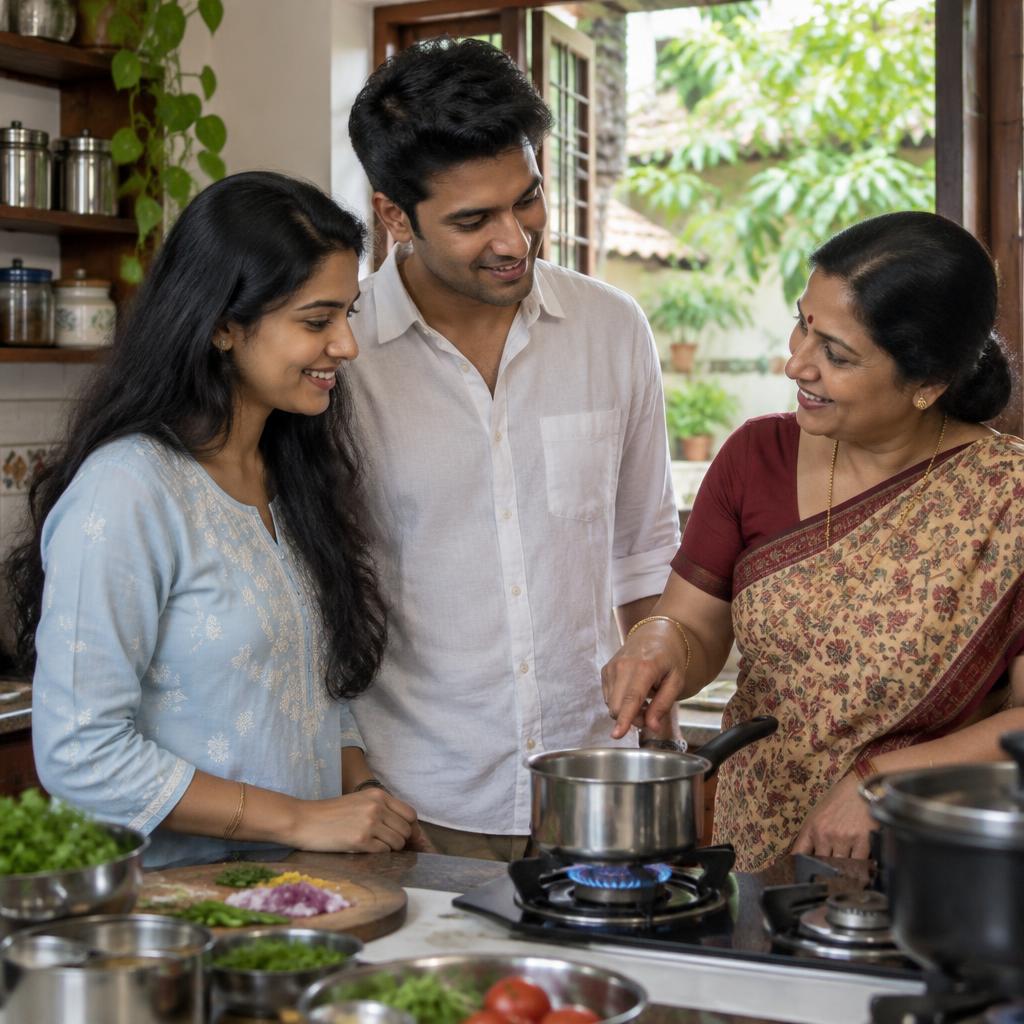 Wedding: The kitchen had already said yes
